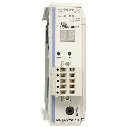 Módulo maestro digital - BWU1416 - Bihl+Wiedemann GmbH - ASi / RS232 / de seguridad