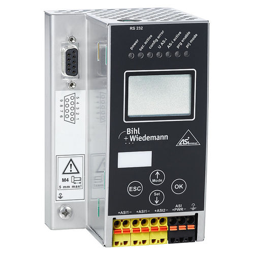 Pasarela de comunicación - BWU1643 - Bihl+Wiedemann GmbH - RS232 / ASi / Modbus