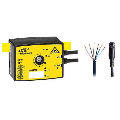 Repartidor de señales - BWU3604 - Bihl+Wiedemann GmbH - IP54 / SIL 3 / en riel DIN