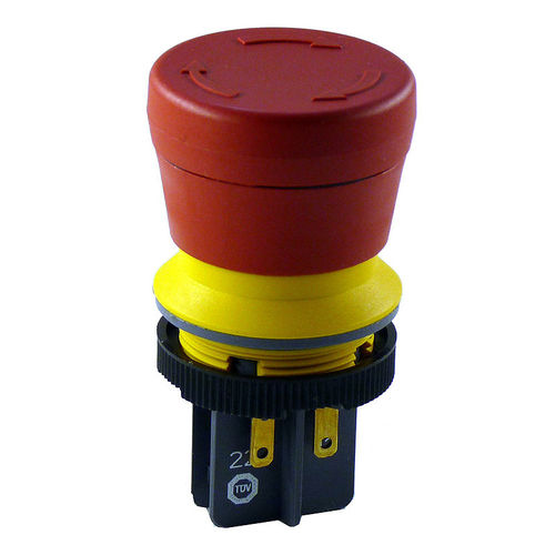 Caja botonera de 1 botón - BW2527 - Bihl+Wiedemann GmbH - IP20 / de parada de emergencia