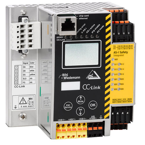 Pasarela de comunicación - BWU2833 - Bihl+Wiedemann GmbH - industrial / Ethernet / ASi