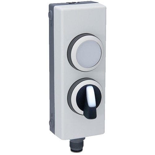 Caja botonera de 2 botones - BW3478 - Bihl+Wiedemann GmbH - IP54