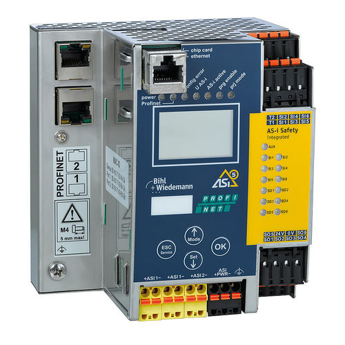 Pasarela de comunicación - BWU395 - Bihl+Wiedemann GmbH - Ethernet / fieldbus / ASi