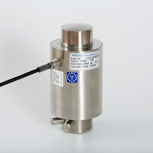 Célula de carga de compresión - CCI - Ascell Sensor,S.L. - en línea / de galga extensométrica / para silo