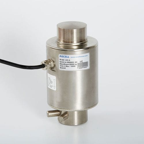 Célula de carga de compresión - CCI-A - Ascell Sensor,S.L. - en línea / de galga extensométrica / para silo