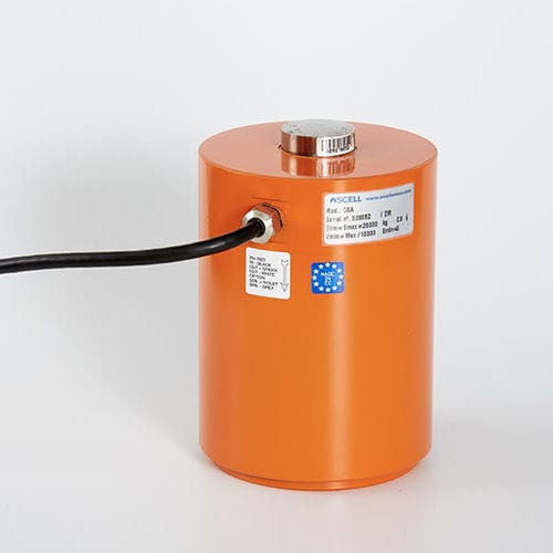 Célula de carga de compresión - CSA - Ascell Sensor,S.L. - encapsulada / de galga extensométrica / para silo