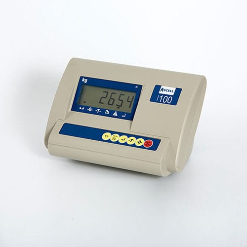 Indicador de pesaje visualizador LCD - I100 - Ascell Sensor,S.L. - empotrable / IP54 / multifunción