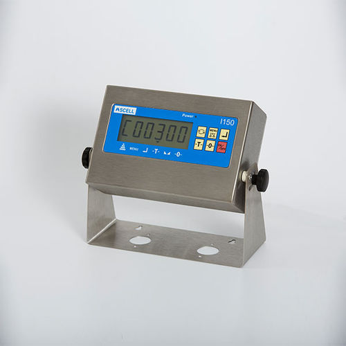 Indicador de pesaje digital - I150 - Ascell Sensor,S.L. - benchtop / resistente a las vibraciones / de acero inoxidable