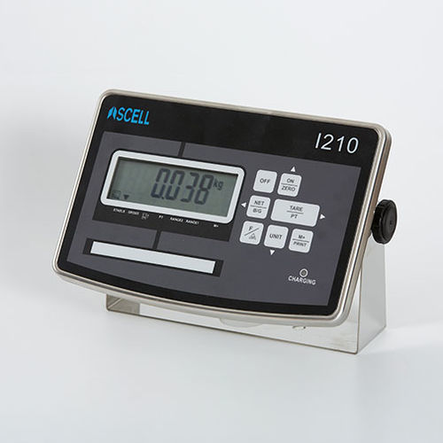 Indicador de pesaje visualizador LCD - I210 - Ascell Sensor,S.L. - benchtop / resistente al agua / IP68
