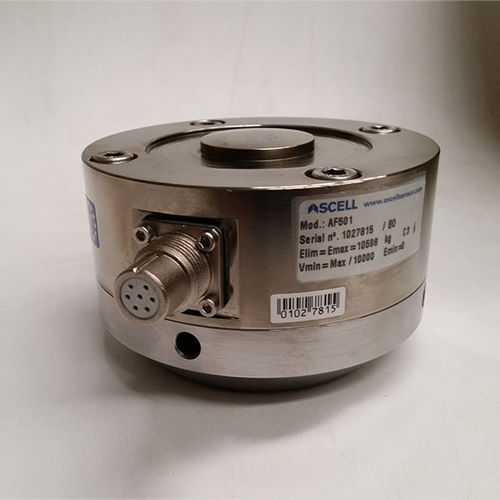 Célula de carga de compresión - AF501 - Ascell Sensor,S.L. - de tipo botón