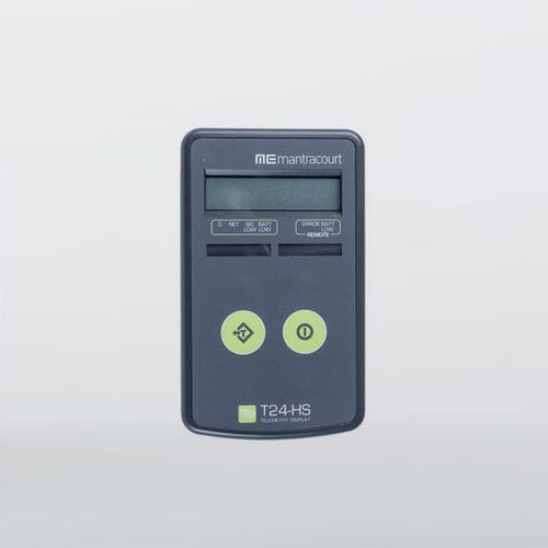 Receptor sin cable - T24-HS - Ascell Sensor,S.L. - de transmisión de datos / portátil / IP67