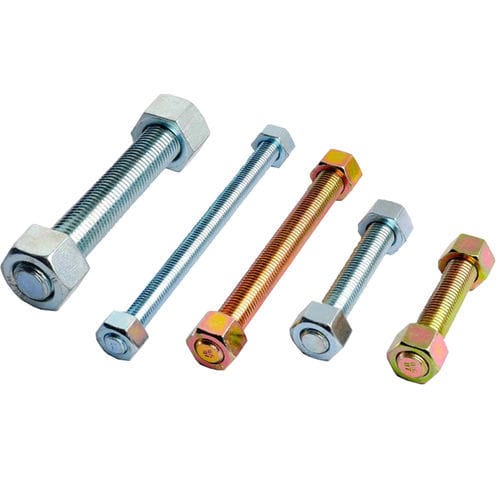 Barra roscada de acero - Pirped International - de acero inoxidable / de acero zincado / de PTFE
