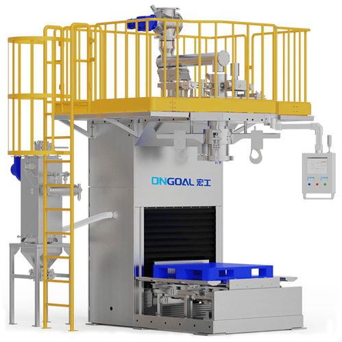 Máquina de acondicionamiento automática - ONGOAL TECHNOLOGY CO., LTD. - vertical / de bolsas / con transportador
