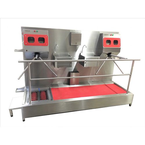 Esclusa higiénica con desinfección - P000000321 - ARITAN ENDÜSTRİYEL HİJYEN EKİPMANLARI SA - con lavamanos / con limpiador de suelas