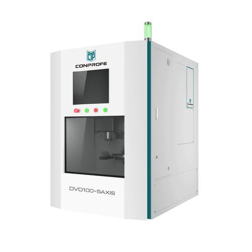 Centro de mecanizado CNC para materiales duros y quebradizos - DVD100-5AXIS - Conprofe - 5 ejes / vertical / para aleación de titanio