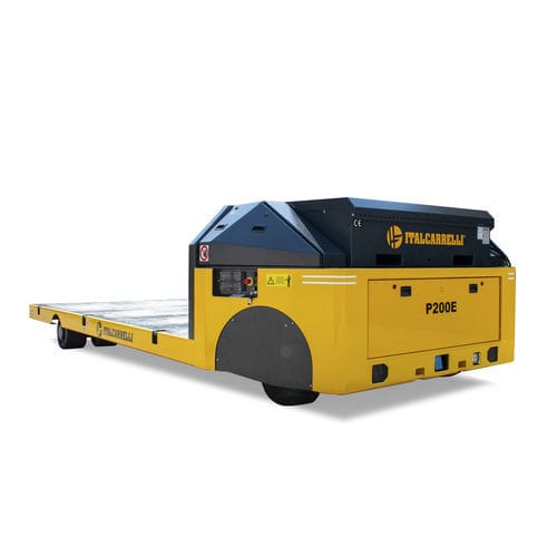 Transportador autopropulsado alimentado por batería - P200E - Italcarrelli - de 2 ejes / bidireccional / de interior