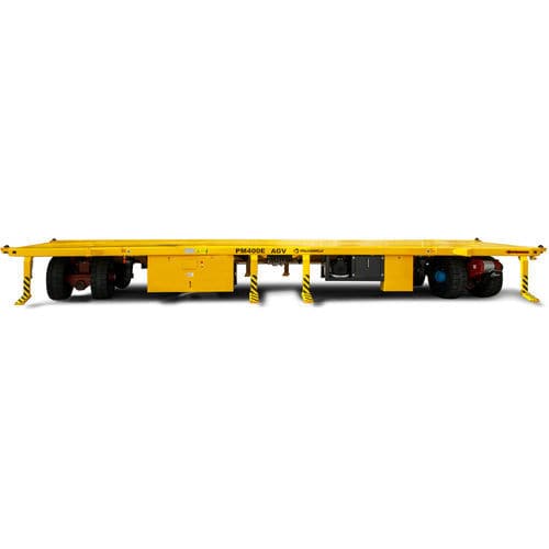 AGV para cargas pesadas - PM400E - Italcarrelli - alimentado por batería / multidireccional / GPS