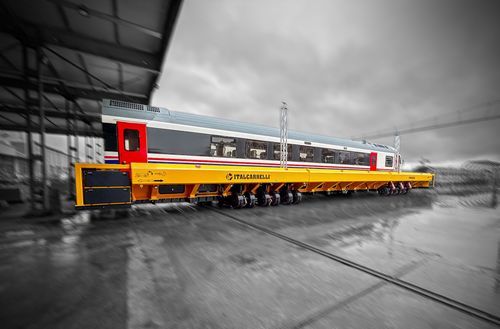 Estación de transferencia alimentada por batería - PM900D - Italcarrelli - para carburante / móvil