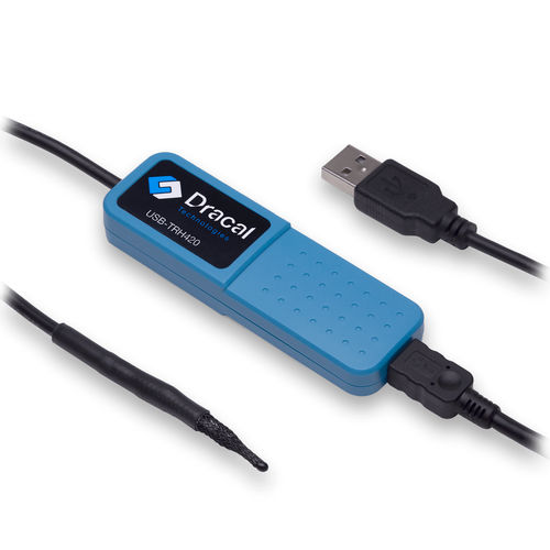 Sensor de temperatura y de humedad relativa - TRH420 - Dracal Technologies Inc. - móvil / USB / de precisión