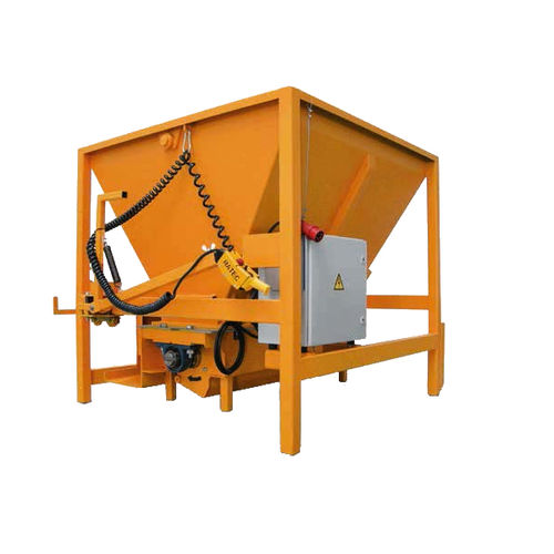 Cubo para hormigón cónico - KBV - RATEC GmbH - de fondo abrible