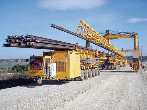 Tanqueta autopropulsada de 6 ejes - Tire Trolley 50 - Eden Tech Srl - para obra