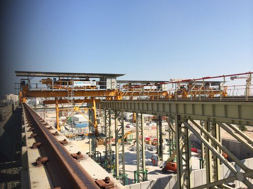 Puente grúa monorriel - Eden Tech Srl - de riel doble / a medida / automatizada