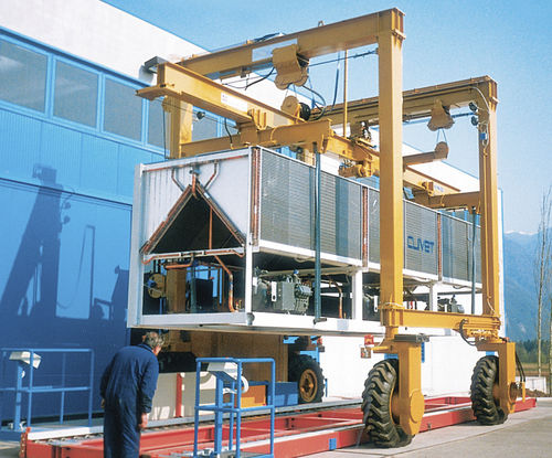 Pórtico portátil - Mobilift 20 - Eden Tech Srl - para contenedores / para obra de elementos prefabricados / de soldadura