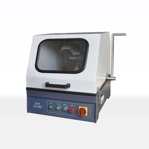 Tronzadora - SQ-80 - Laizhou Lailuote Test Instrument Co., Ltd. - para metales / para muestra metalográfica / de disco abrasivo