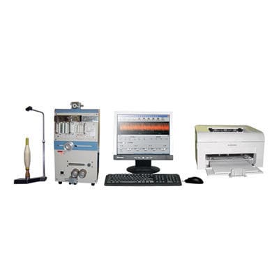Equipo de prueba de uniformidad - YG137 - Laizhou Lailuote Test Instrument Co., Ltd. - controlado por ordenador / para hilos textiles / digital