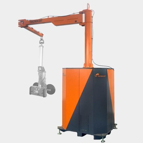 Grúa pluma de columna - CML-B4-250 - Tecnocat - 360° / articulada / de elevación