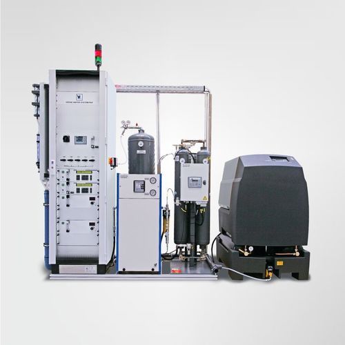 Generador de ozono para tratamiento de aguas - PAP-Skid - Anseros Klaus Nonnenmacher GmbH - de embotellamiento / PSA / en patín