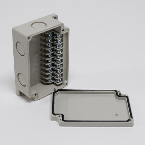 Caja de conexiones en riel DIN - DS-PG-10P - DSE, Inc. - antipropagación de fuego / a prueba de calor / IP67
