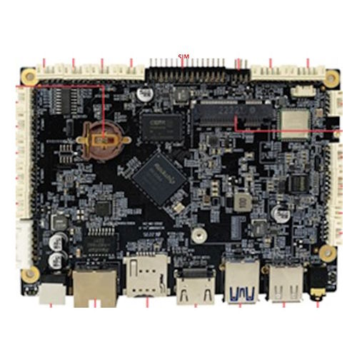 Placa madre embarcada - ZEUS-R5661 - AmbiWorks - ARM® Cortex®-A55 Quad-core / Rockchip RK3566 / Intel®