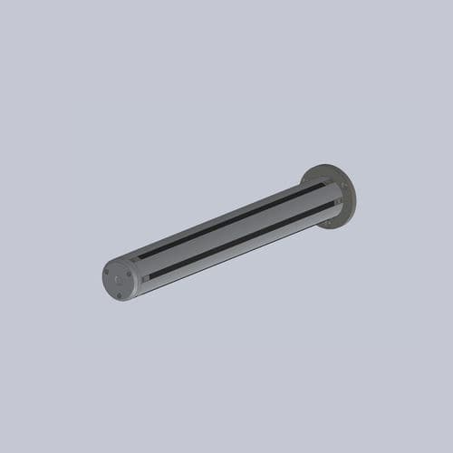 Eje expansible tipo cantilever - Ejematic - para bobinas / neumático / con brida