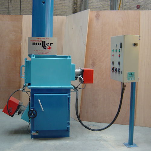 Incinerador para residuos - CP 10 - ATI Industries - para residuos clínicos / de residuos industriales / con control de emisiones