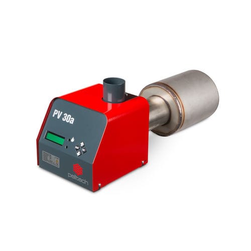 Quemador de pellets de leña - PV 30 - Pelltech - de cámara / de combustión directa / de calor