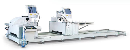 Máquina de aserrar ingletadora - AS 534/65 - INO Machinery Inc. - para aluminio / de perfiles / CNC