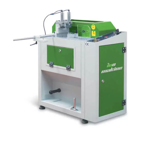 Retestadora para aluminio - AS 411 - INO Machinery Inc. - para PVC / de ángulo variable / neumática
