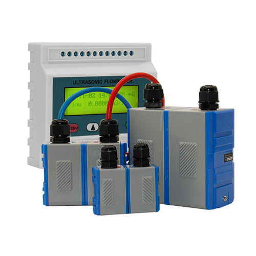 Caudalímetro por ultrasonidos - Q&T Instruments - volumétrico / para líquido / DN100 - 4"