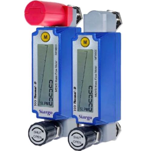 Regulador de caudal para gas - MF6600 - SIARGO - másico térmico / con pantalla LCD / RS-485