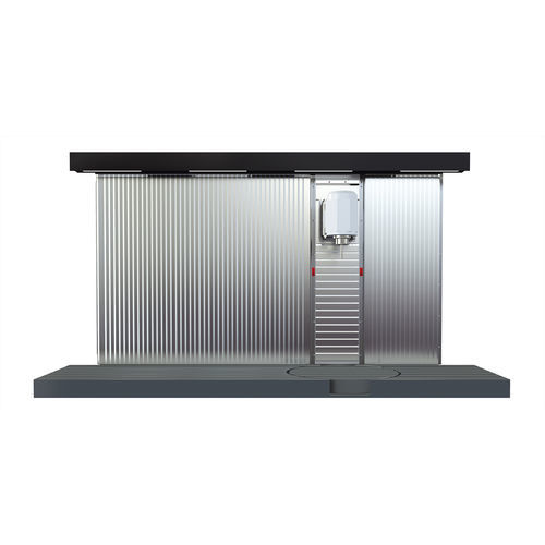Pantalla térmica de fuelle - EVO - PEI srl - de acero inoxidable