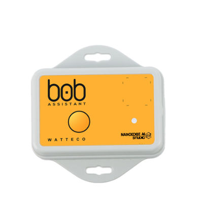 Sensor de vibración radio-frecuencia - BoB Assistant - 50-80-004 - WATTECO - para zona peligrosa / para bomba / para motor
