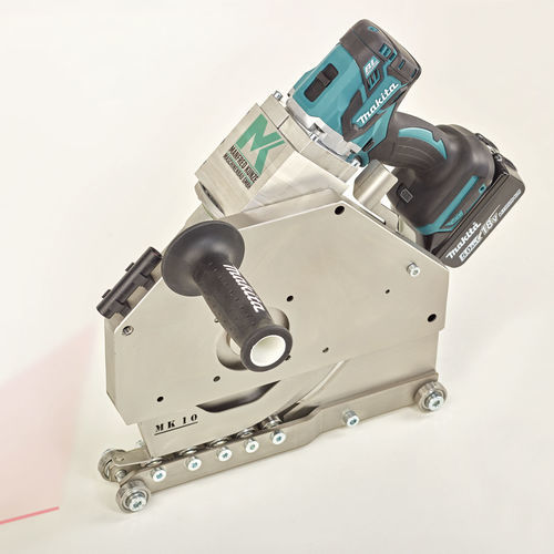 Cortador de caucho - MK10 - Manfred Kunze Maschinenbau GmbH - portátil de mano / con batería