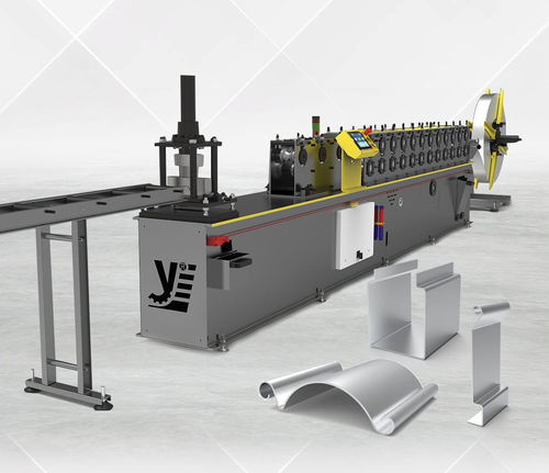 Perfiladora para perfiles - YCLRF-TRIO MASTER - YCS YUCESAN PROFESYONEL MAKINE SİSTEMLERİ SAN LTD - para cortinas / para barras en T / automática