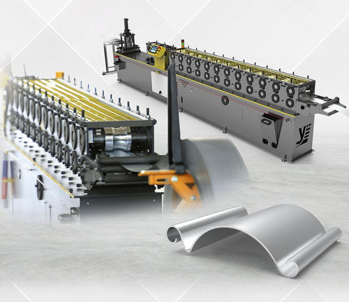 Perfiladora para perfiles - YCLLAM - YCS YUCESAN PROFESYONEL MAKINE SİSTEMLERİ SAN LTD - automática / controlada por PLC / de precisión
