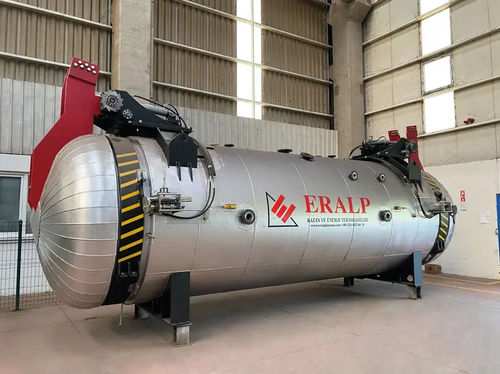 Autoclave para caucho - ERALP KAZAN VE ENERJİ TEKNOLOJİLERİ - de proceso / horizontal
