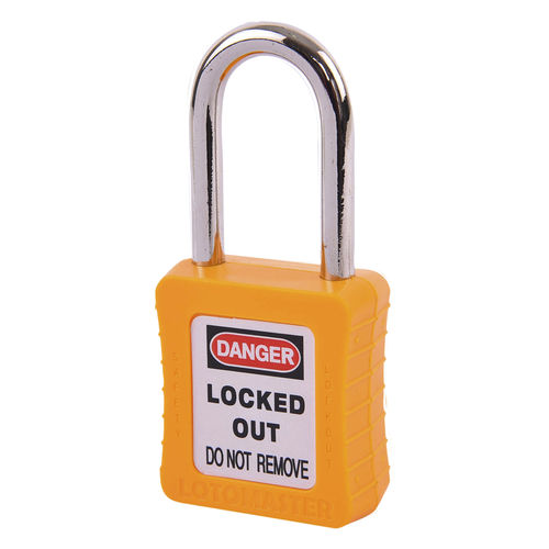 Candado de seguridad - LM-ULPP-RS-KD-Y - Loto Master Inc. - de enclavamiento