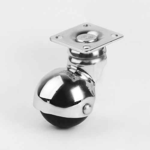 Ruedecilla esférica - 204 - HTS CASTER - giratoria / con platino giratorio / para mueble