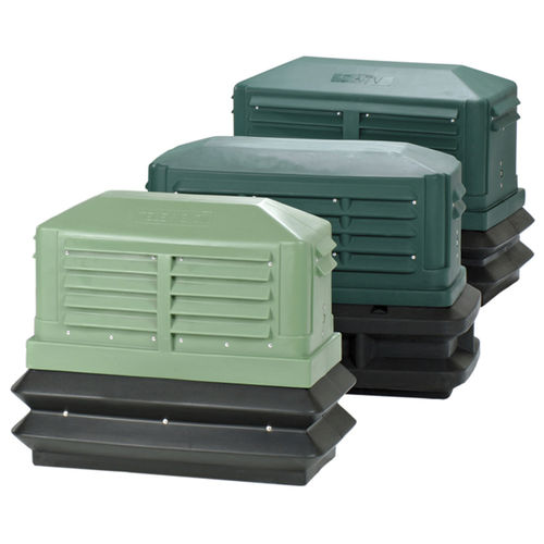 Caja empotrable - LLPH - Charles Industries - sobresaliente / rectangular / de aluminio