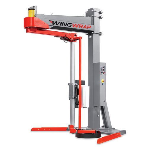 Envolvedora con brazo giratorio - Wingwrap MPS - pkg - semiautomática / con freno mecánico / para palés